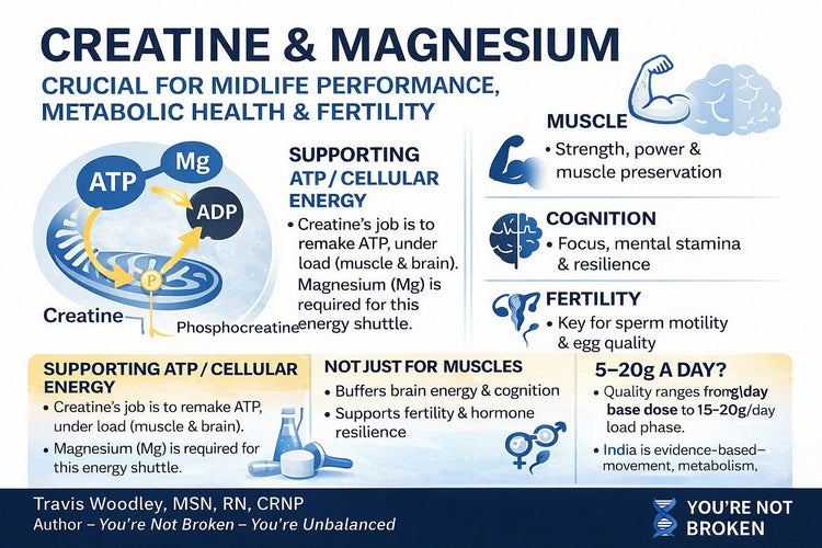 Creatine Unleashed: The Hidden Power Molecule for Muscle, Brain, and Fertility