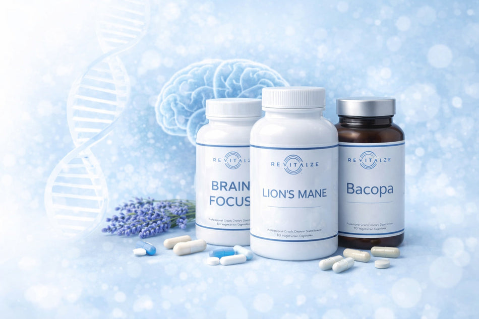 Shop brain and cognition supplements for focus, memory, and mental clarity. Medical-grade, practitioner-selected formulas to support brain health and cognitive performance.