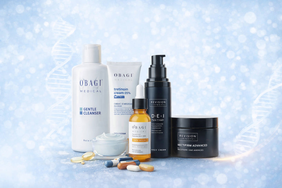 Shop medical-grade skincare for brighter, smoother skin. Featuring Obagi and Revision for tone, texture, anti-aging, and daily skin health.