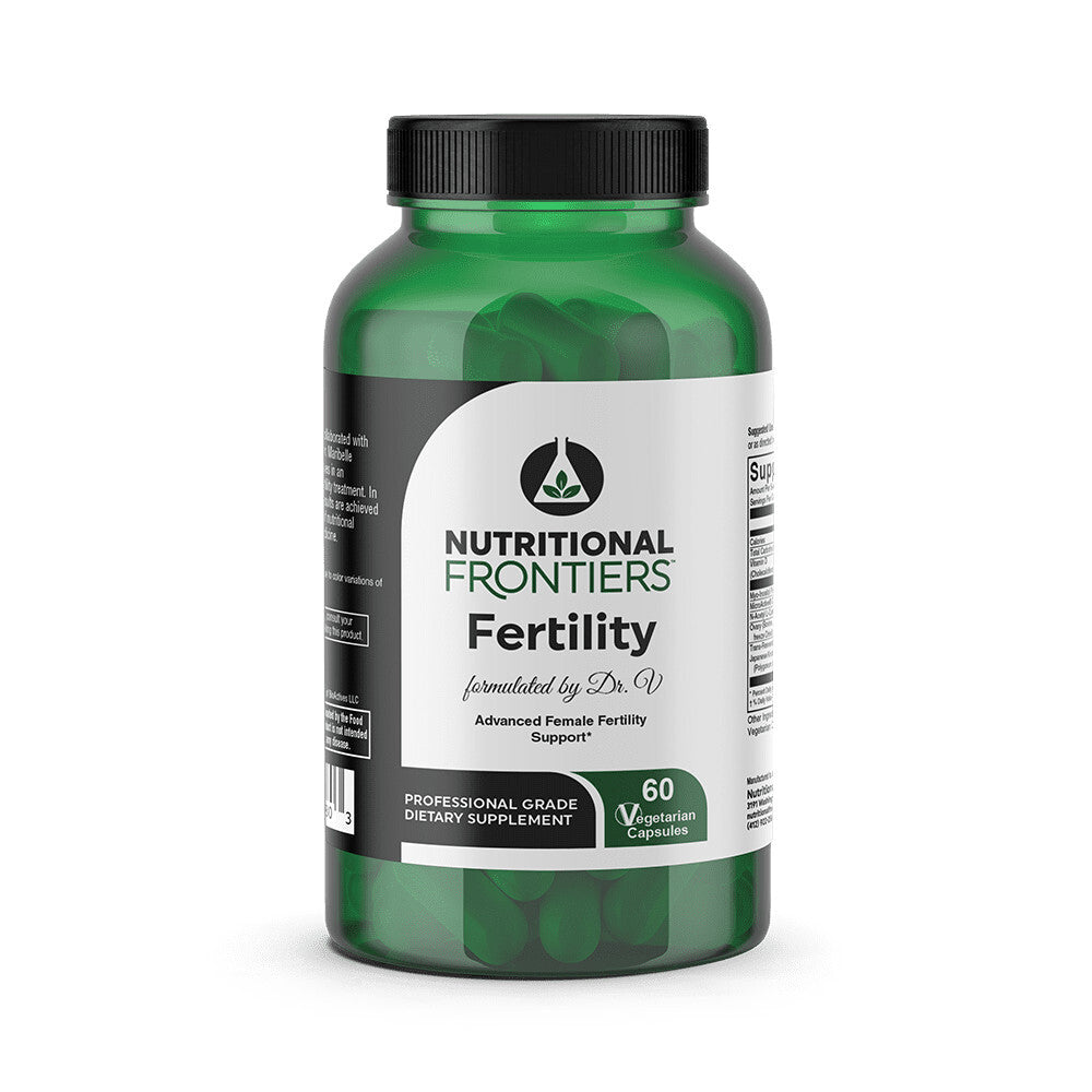 advanced fertility support for women. This formulation contains several agents to support ovarian function as well as overall preconception health by enhancing detoxification and reducing free radical damage.