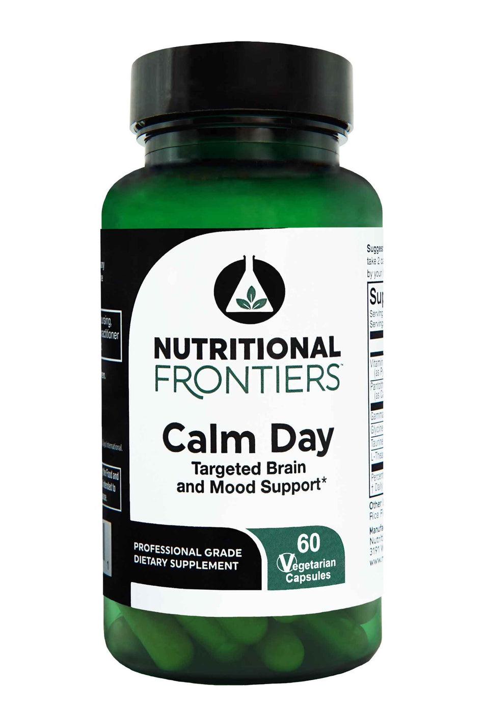 Sleep & calm support with GABA, glycine, taurine, Suntheanine® L-theanine, plus active B6 (P-5-P) and B5 for nightly relaxation.