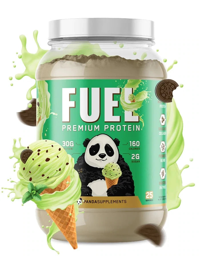 Panda Supps Fuel Mint Chocolate Ice Cream