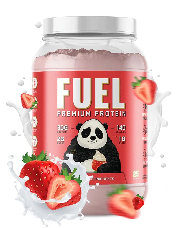 Panda Supps Fuel Strawberries & Cream