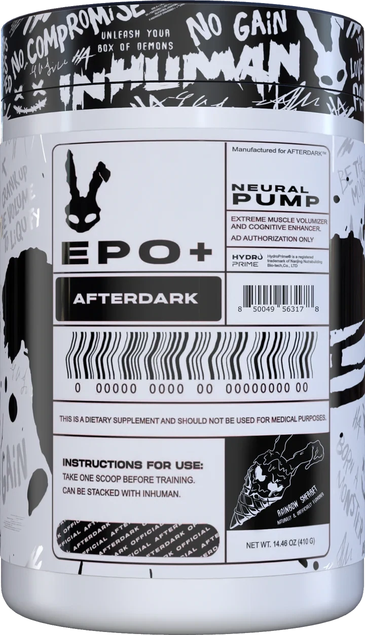 Afterdark Epo Plus Rainbow Sherbert