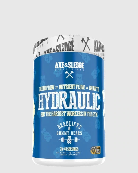 Axe and Sledge Hydraulic Deadlifts n Gummy Bears