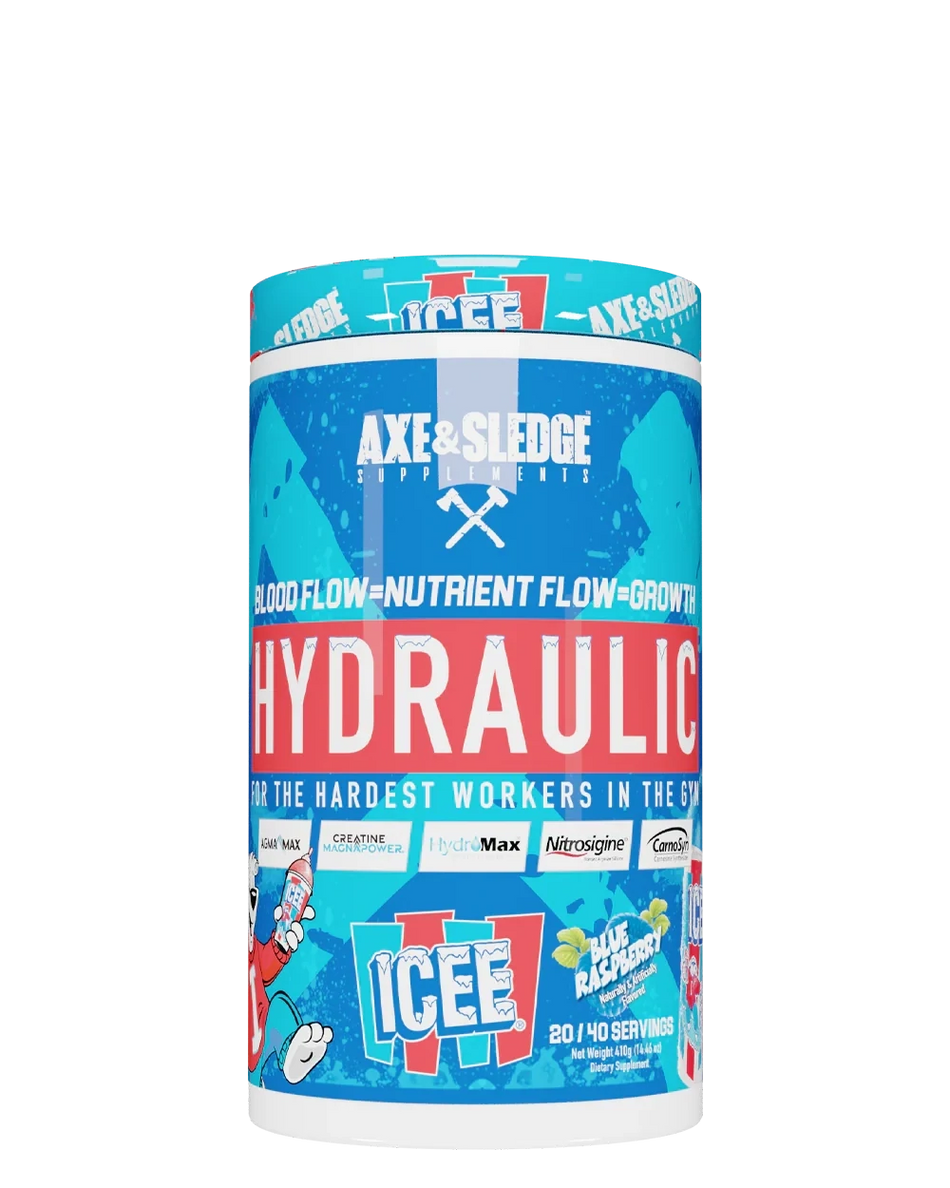 Axe and Sledge Hydraulic ICEE Blue Raspberry
