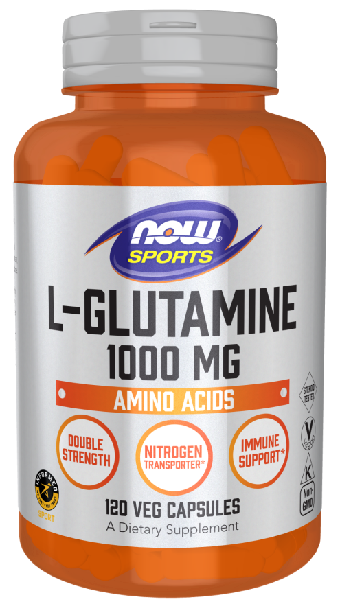 NOW L GLUTAMINE 1000mg 120 VCAPS