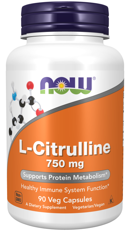 NOW L CITRULLINE 750MG 90 VCAPS