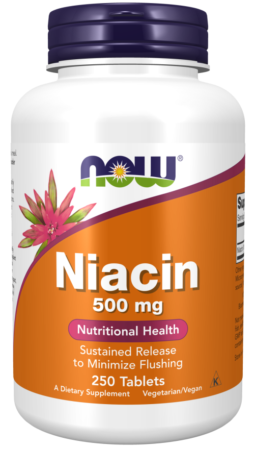 Now NIACIN 500mg TR 250 TABS
