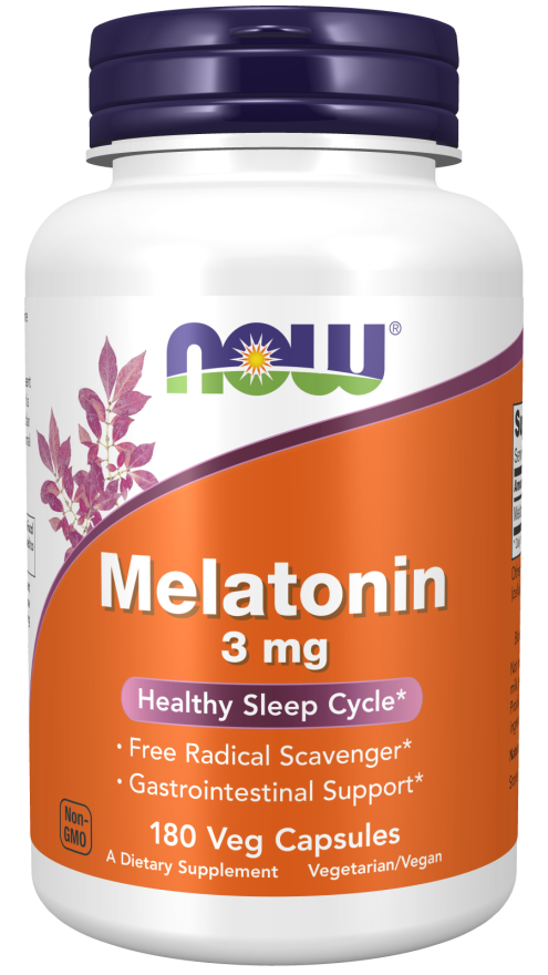 Now Melatonin 3mg