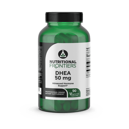 DHEA supports immune system and thyroid function, as well as memory and energy function; it is also a precursor to many steroid sex hormones,