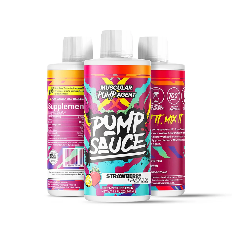 Pump Sauce Strawberry Lemonade