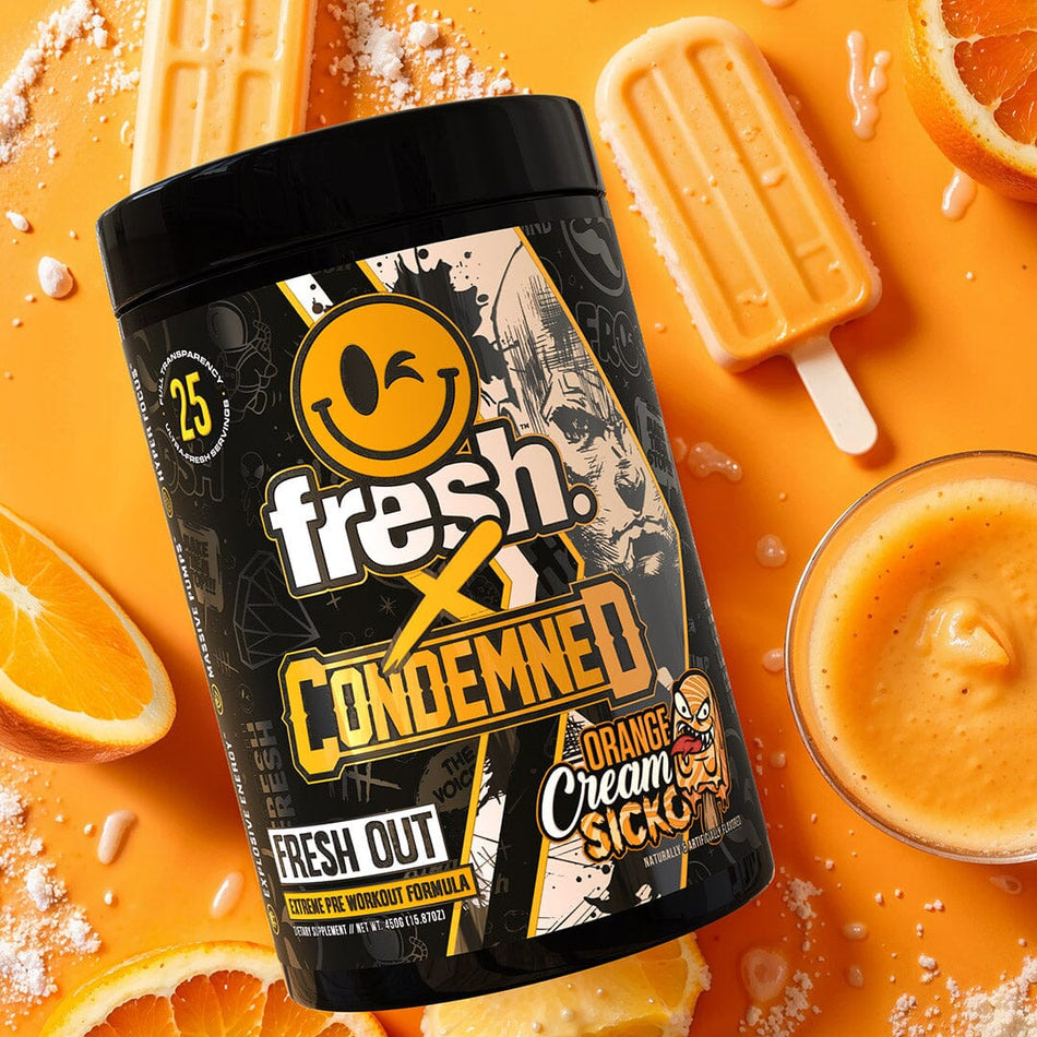 Fresh x Condemned Fresh Out Orange Cream Sicko