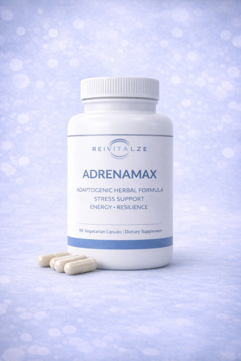  vegetarian formula of herbal adaptogens to provide basic support for adrenal function.AdrenaMax promotes resilience to stress by supporting the function of the adrenal glands.