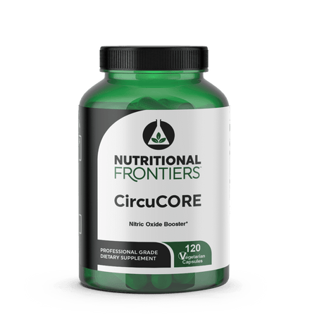 CircuCORE supports nitric oxide for healthy circulation, heart support & performance with arginine, citrulline, beet root, hawthorn, folate & C