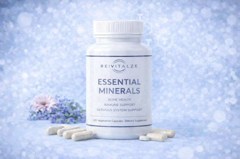 Essential Minerals is newly revised to contain a full spectrum of bioavailable, trademarked Albion™ TRAACS™ minerals. These patented minerals are designed to do the stomach’s work in advance by producing low molecular weight mineral compounds.