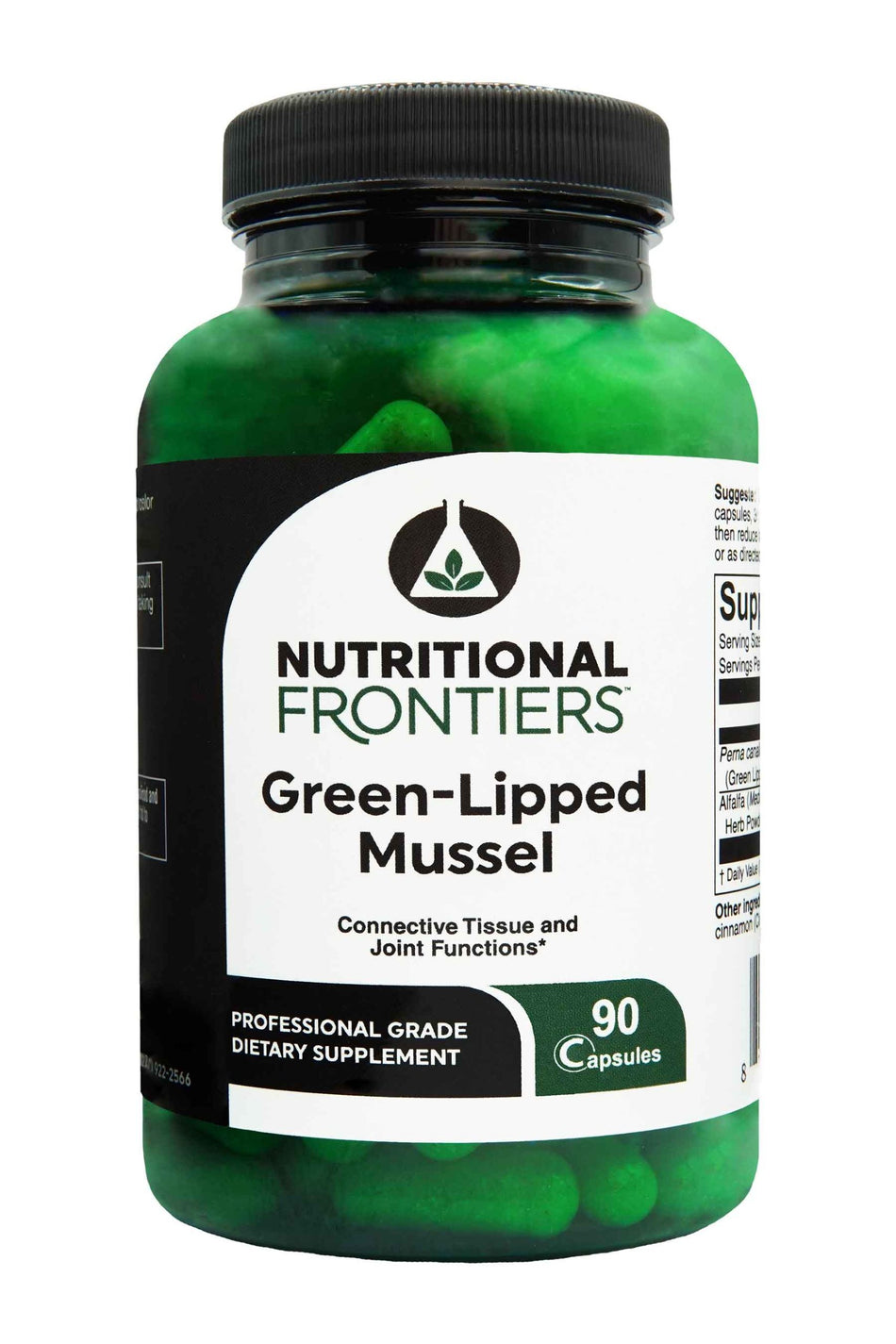 GlycOmega™ green-lipped mussel + alfalfa supports joint comfort, range of motion, flexibility, lubrication, cartilage health, and mobility.