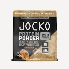 Jocko MÖLK Protein Powder delivers time-release whey + casein + egg protein with aminos, enzymes, and probiotics—no soy, no hormones, sugar-free.