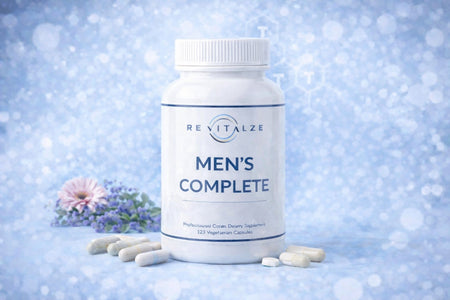Revitalize Men’s Complete Multivitamin & Multimineral – Revitalize NutritionRevitalize Men’s Complete by Revitalize Nutrition is a premium men’s multivitamin and multimineral supplement formulated to support men’s health, vitality, and wellness.