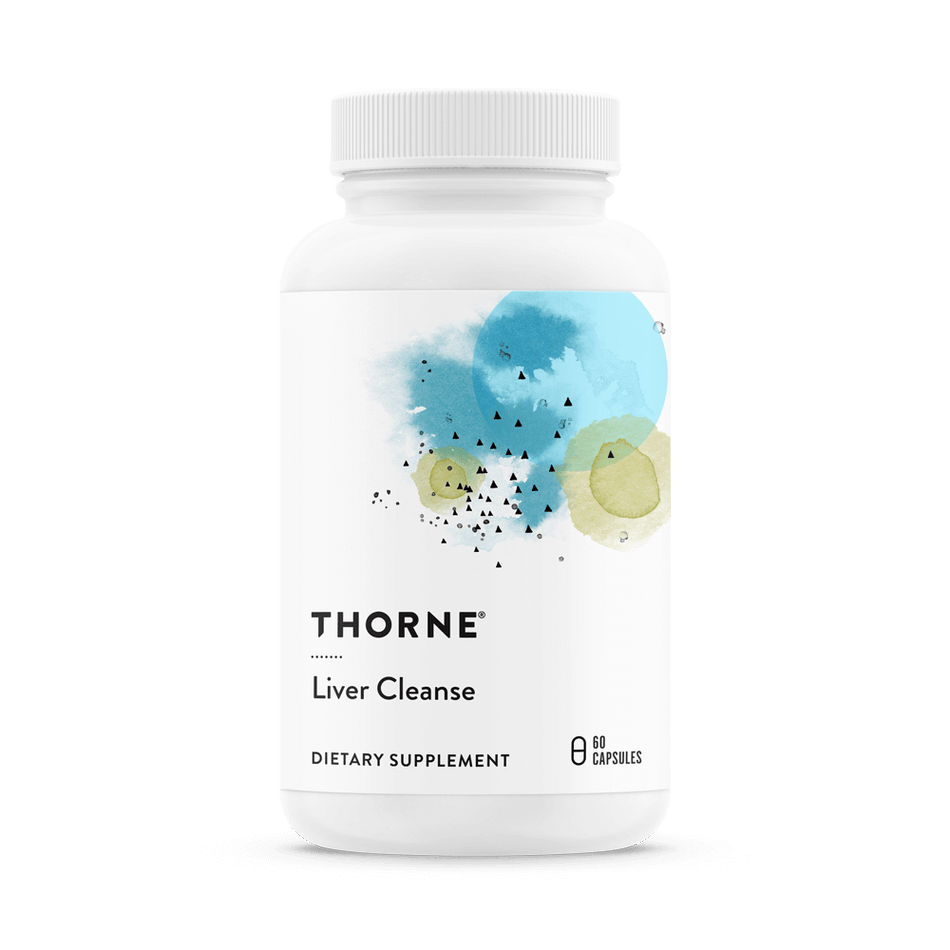 The botanicals in Thorne’s Liver Cleanse have demonstrated their ability to synergistically support the liver’s detoxification pathways and bile flow for digesting fat