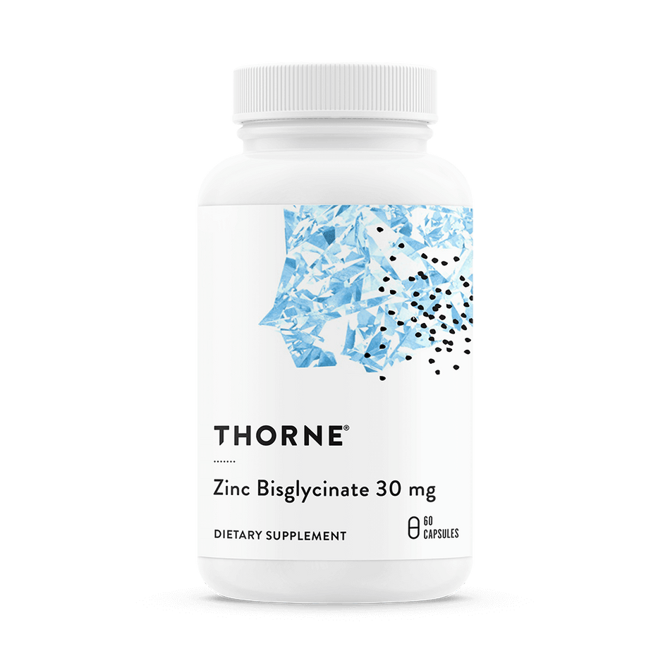 Thorne Zinc Bisglycinate 30mg