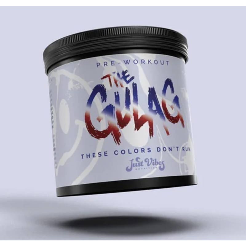 Just Vibes The Gulag Pre-workout (These Colors Don't Run)