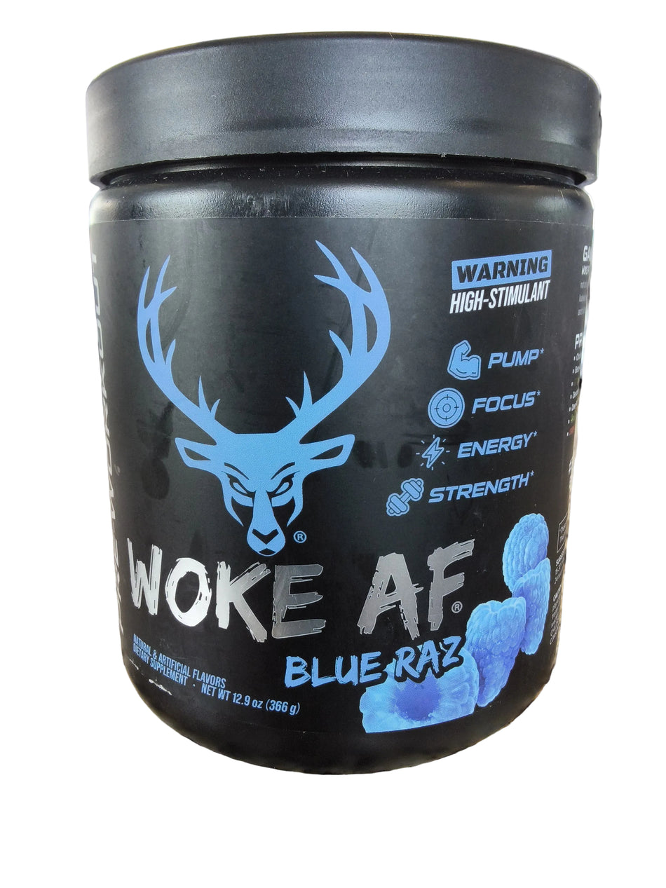 Bucked Up Woke AF Blue Raz Pre-workout