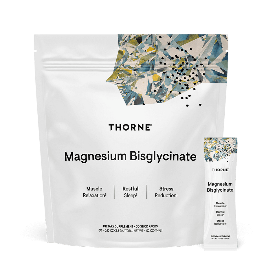 Thorne Magnesium Bisglycinate-Travel Packs