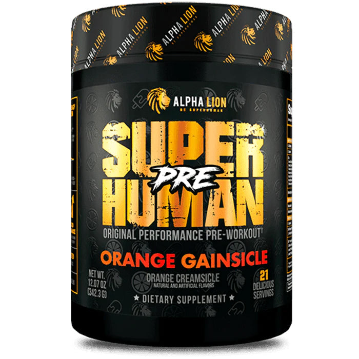Alpha Lion Super Human Pre Orange Gainsicle